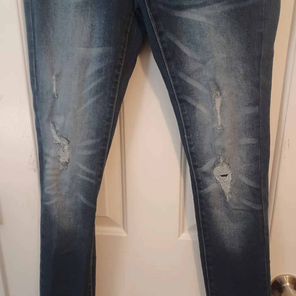 Aeropostale Men's Distressed Stretch Skinny Jeans Sz 28X32